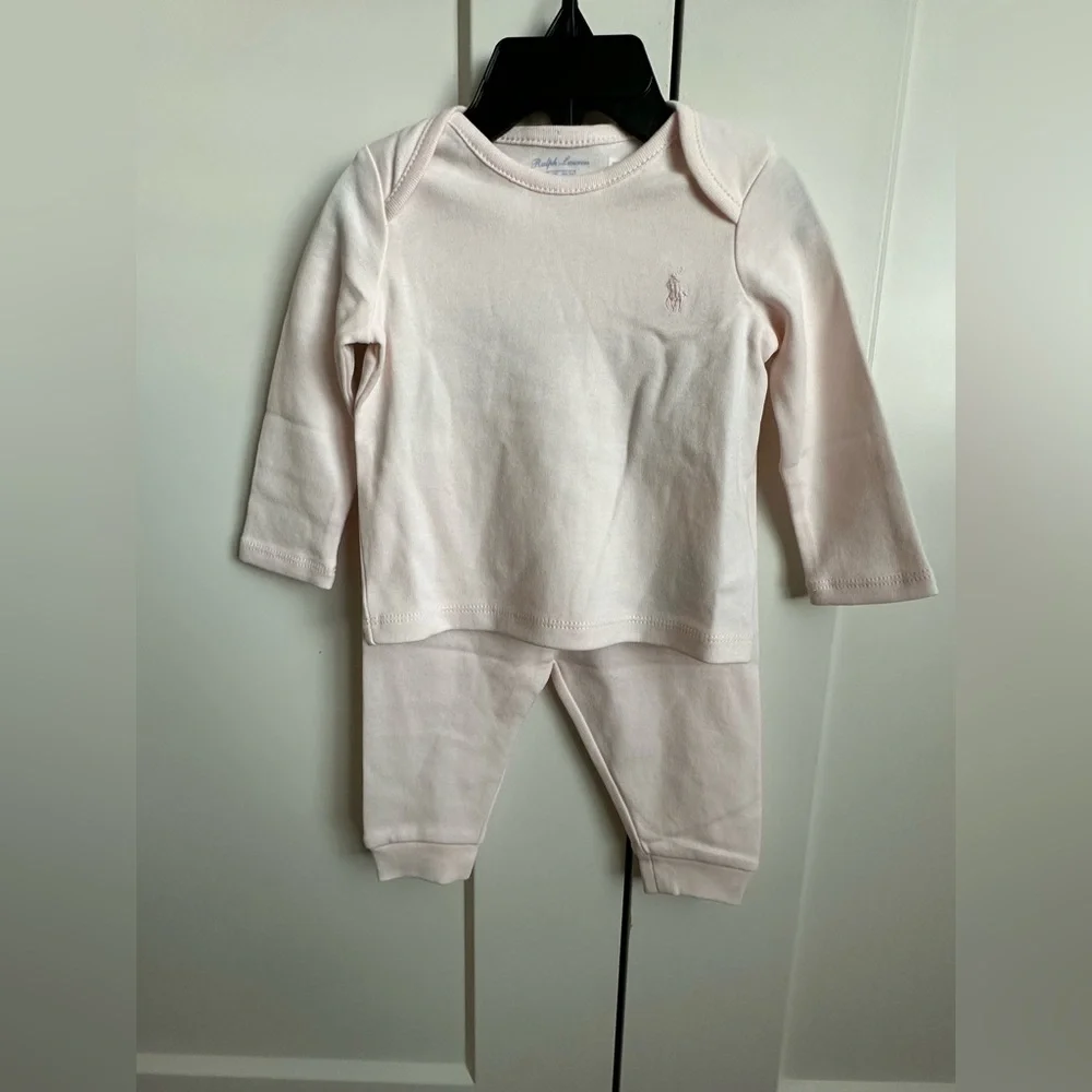 Ralph Lauren Baby Top and Pant Set